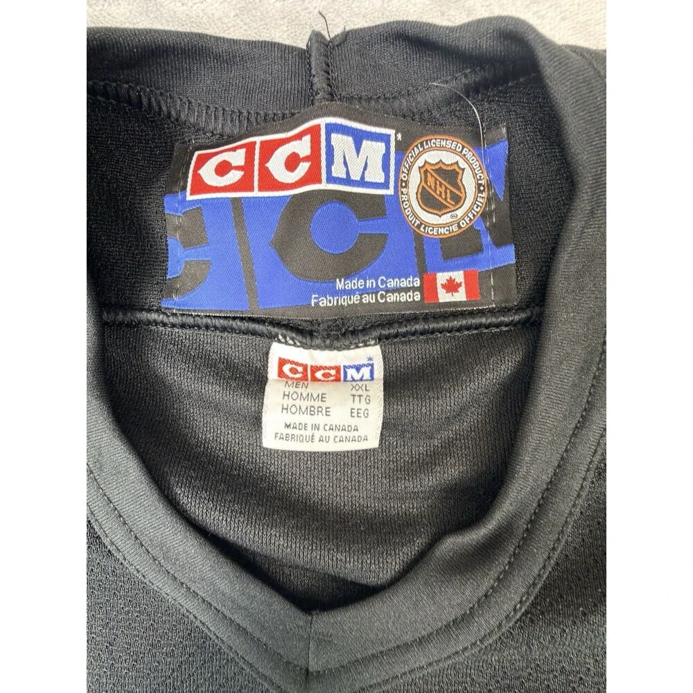 Vintage CCM Colorado Avalanche NHL Center Ice Hockey Jersey XXL Made In Canada